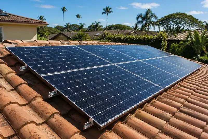 Installation de panneaux solaires à Lys
